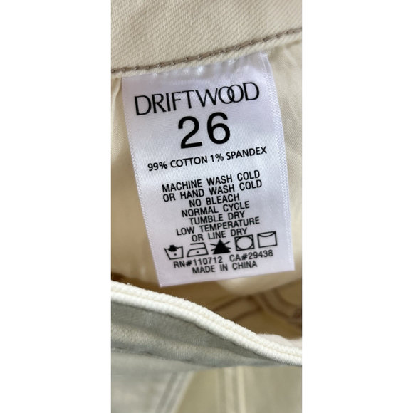 NWT Driftwood Royce x Love Notes Straight Leg Jeans Women’s 26 Heart Valentine - Picture 8 of 8